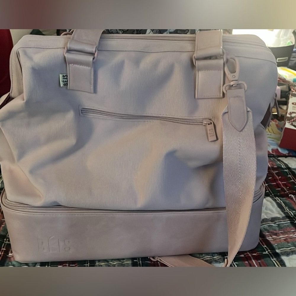 Pink beis bag